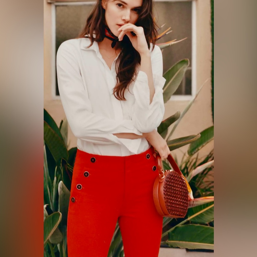 NWT Anthropologie Essential Trousers